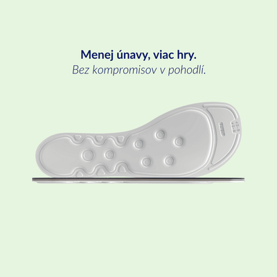 Medicovi G40 golfové ortopedické vložky Water Wave™ – detail Water Wave™