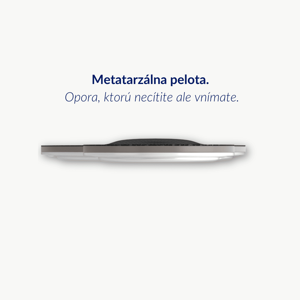 Medicovi T45 ortopedické vložky podpora priehlavku – v topánke