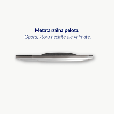 Medicovi T45 ortopedické vložky podpora priehlavku – v topánke