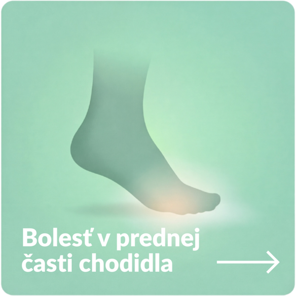 Bolesť v prednej časti chodidla